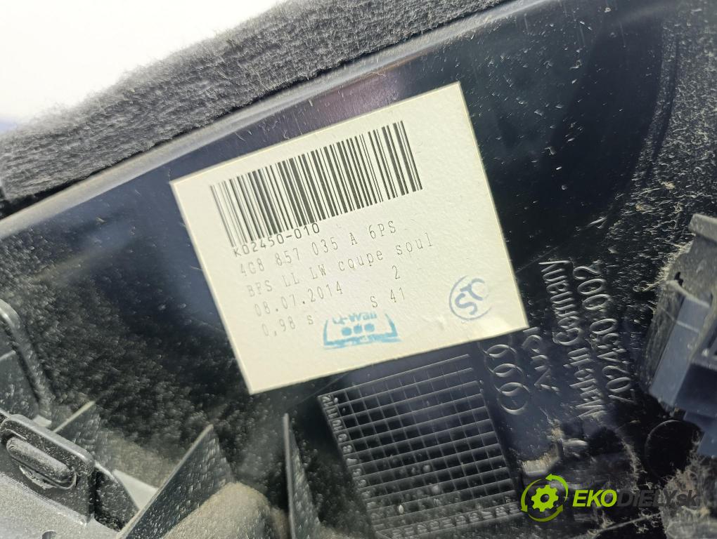 Audi A6 2014 kastlík 4G8857035A