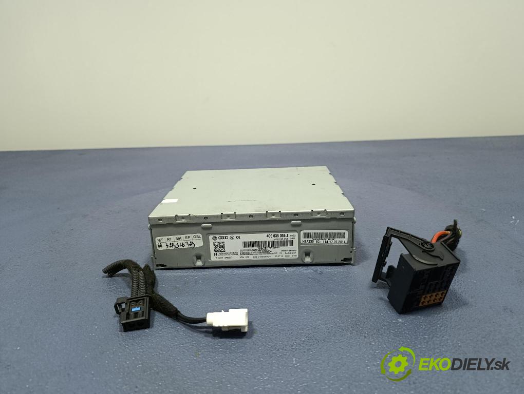 Audi A6 2014 Radio I Navigace: 4G0035056J