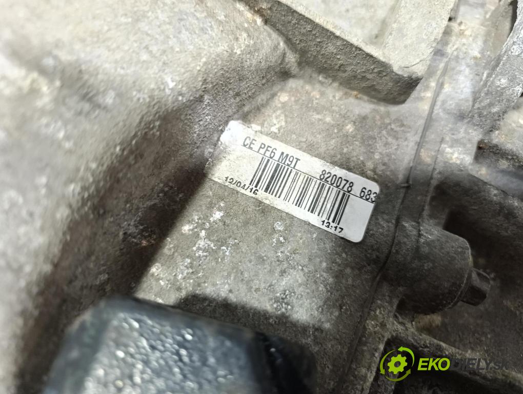 Opel Vivaro 2012 převodovka Ozubené kola: Manualna PF6024