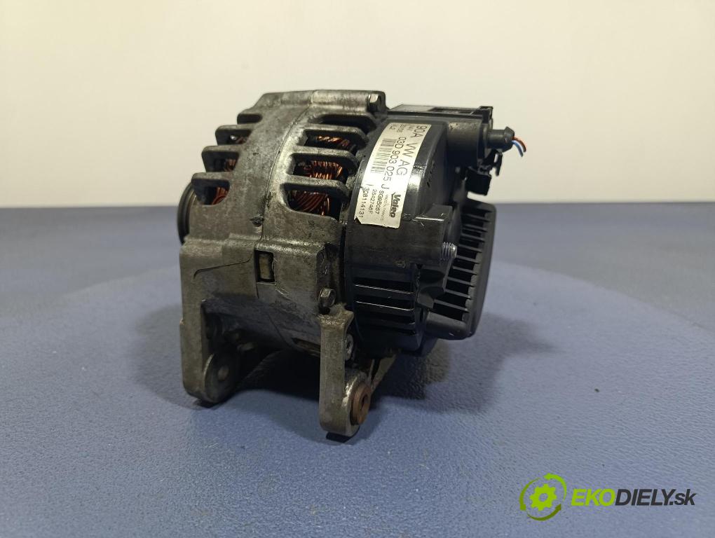 Vw Polo 2008 Alternator 03D903025J