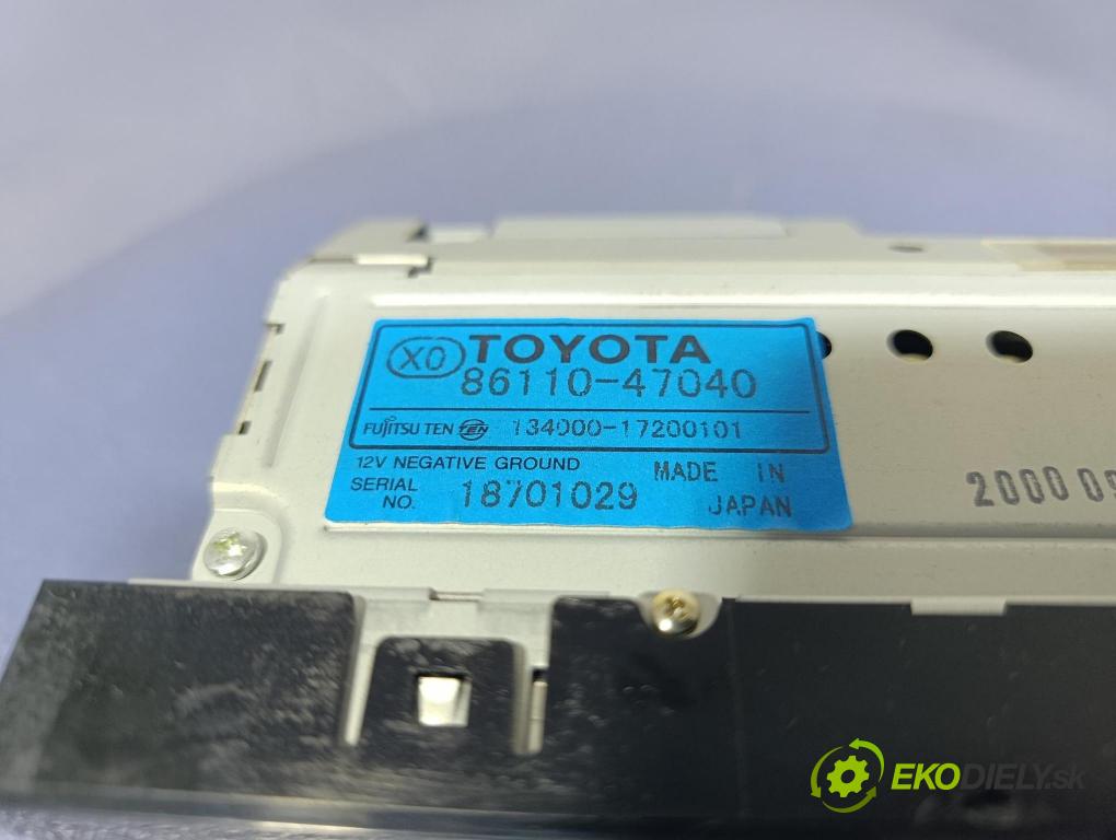 Toyota Prius 2004 Zobrazit: Rádio: / GPS 86110-47040