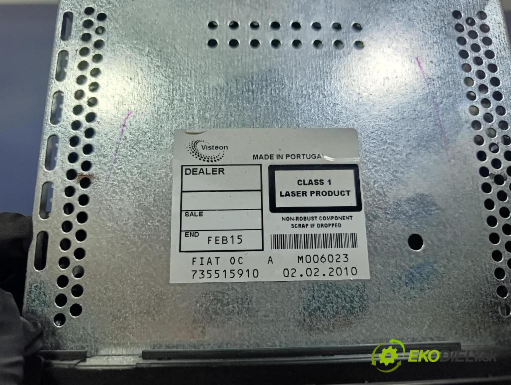 Fiat Bravo 2010 Radio I Navigace: 735515910