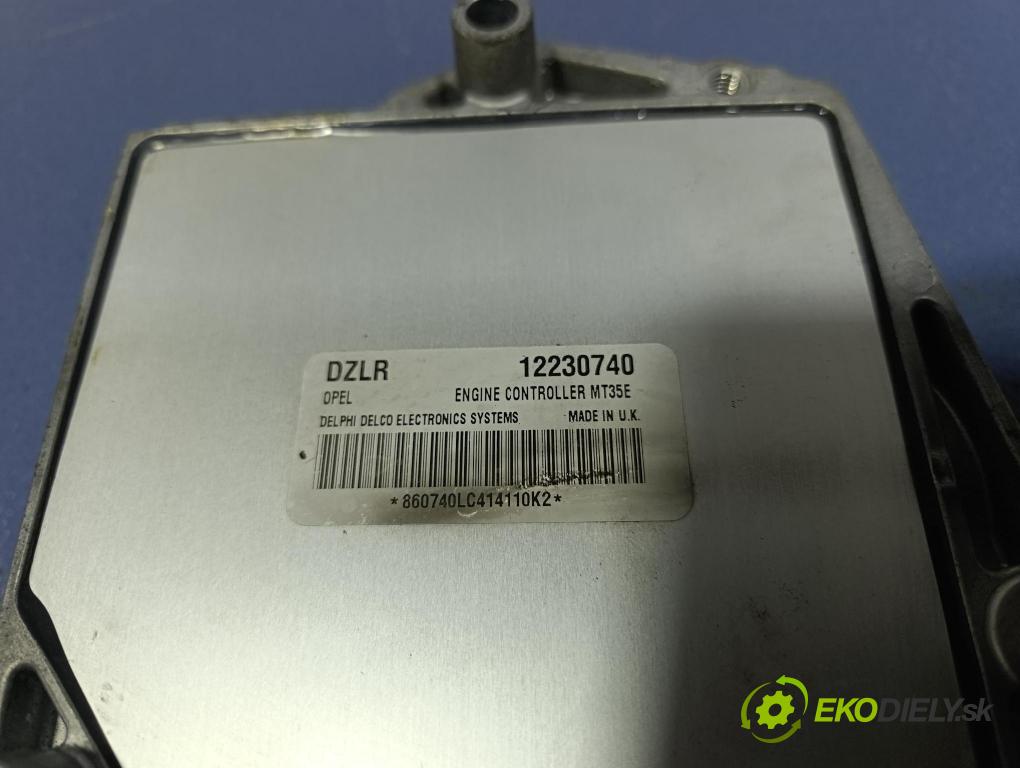 Opel Astra 2004 riadiaca jednotka Motor: 12230740