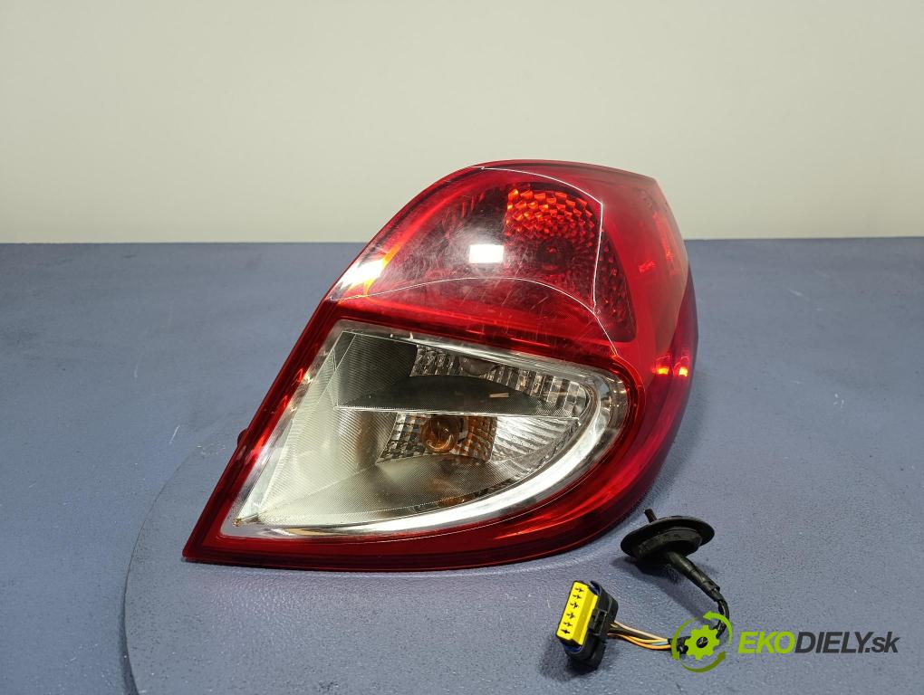 Renault Clio 2011 svetlo / reflektor zad Prava: Vonkajsia: 8200886946