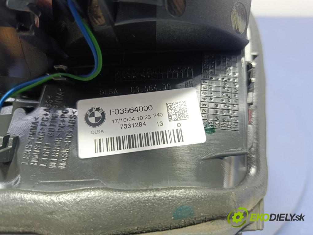 Bmw X4 2017 světlo Zad: Práva: Uvnitř 7331284
