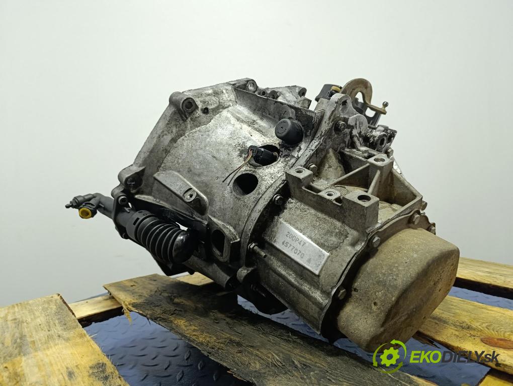 Peugeot Partner 2010 převodovka Ozubené kola: Manualna 20DP47