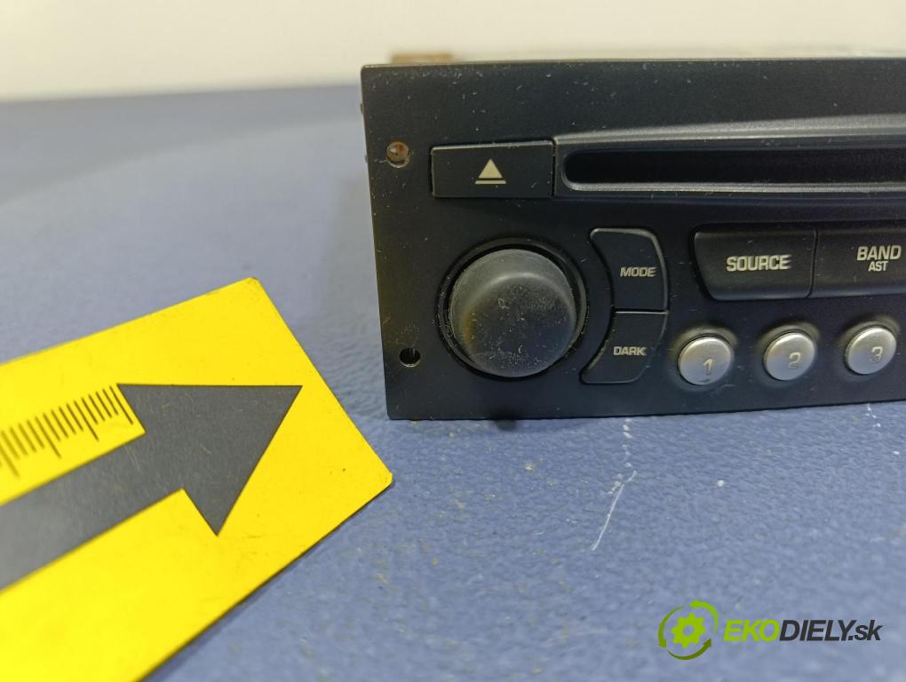 Citroen C3 2007 Radio I Navigace: 96624490XT