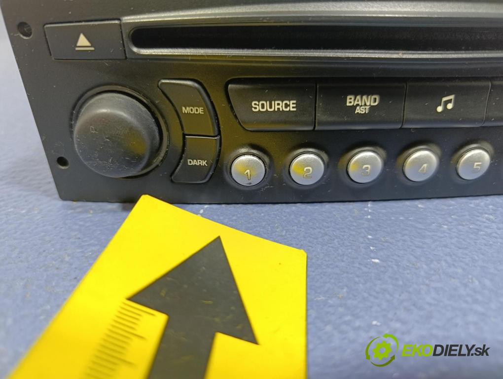 Citroen C3 2007 Radio I Navigace: 96624490XT