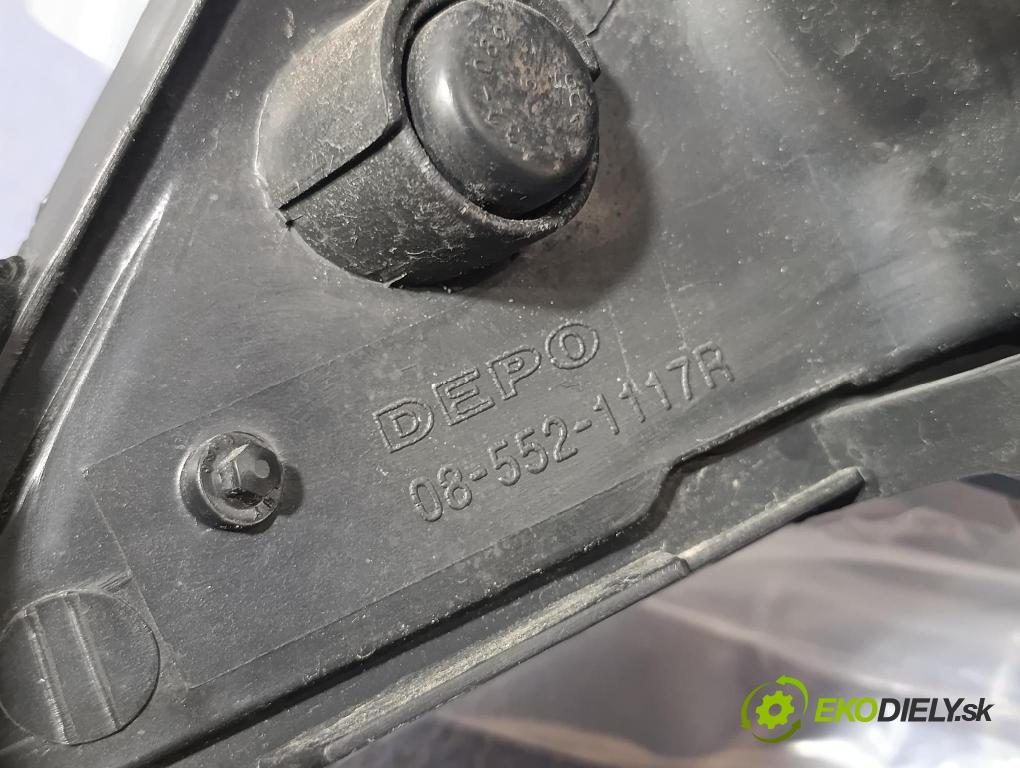 Citroen C3 2007 světlo v pravo: 552-1117R