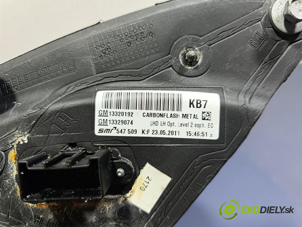 Opel Insignia 2011 zpětné zrcátko Vlevo, odjet: 13320192