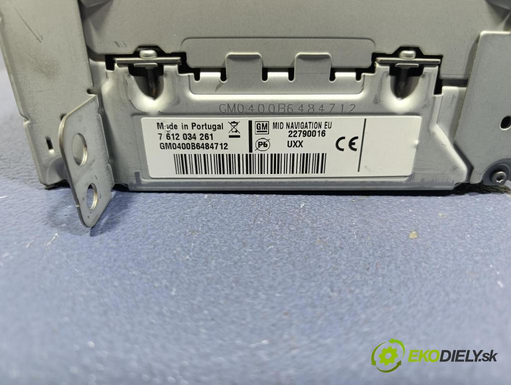 Opel Insignia 2011 Radio I Navigace: 22790016