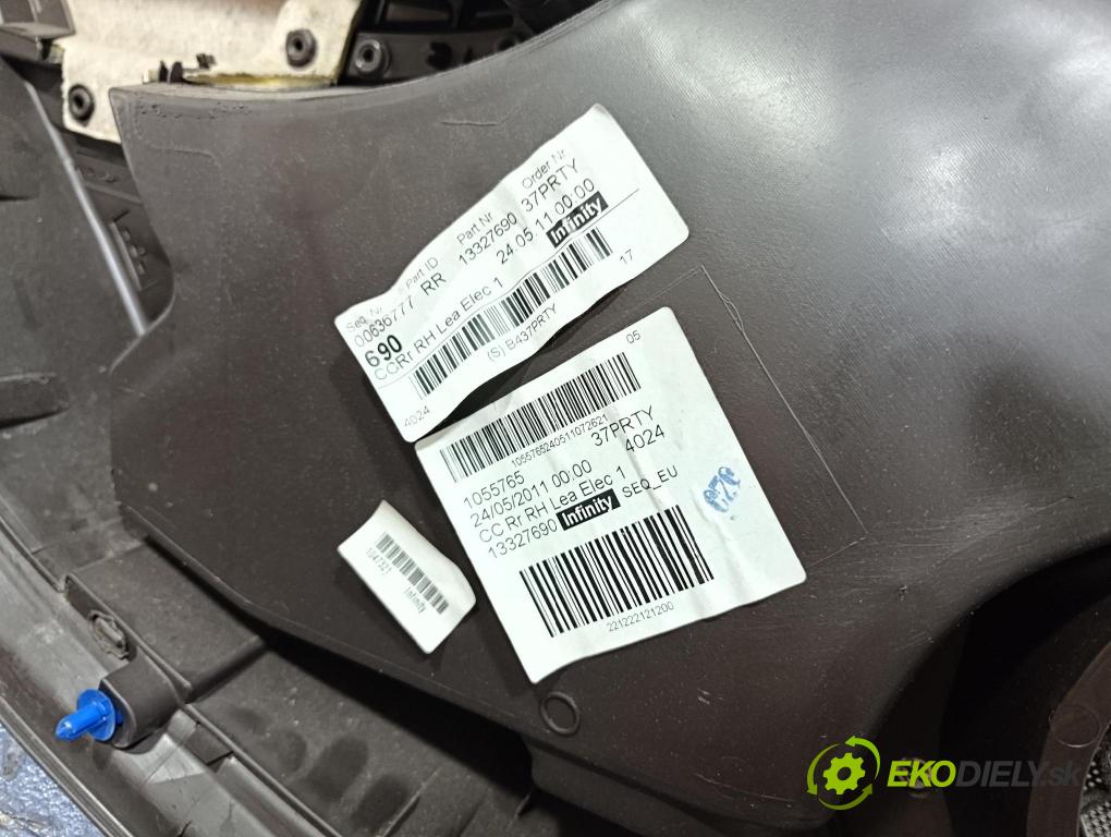 Opel Insignia 2011 Čalounictví: dvere zad Prava: 13327690