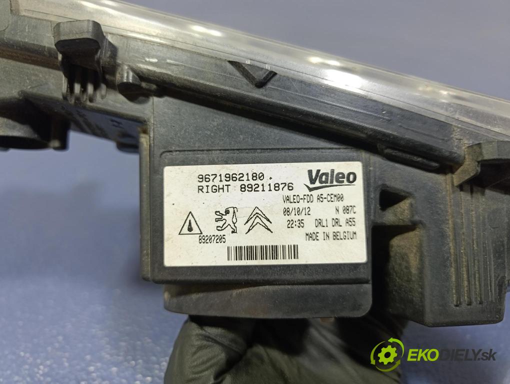 Citroen Ds3 2011 Halogen v pravo: 9671962180
