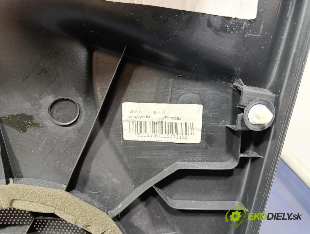 Citroen Ds3 2011 Čalounictví: dvere Predné Prava: 96743224BJ