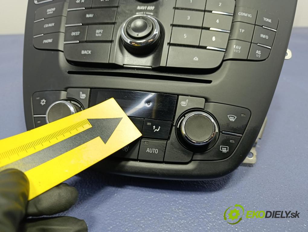 Opel Insignia 2013 prepínač Rádio: Navigacia: 13273102
