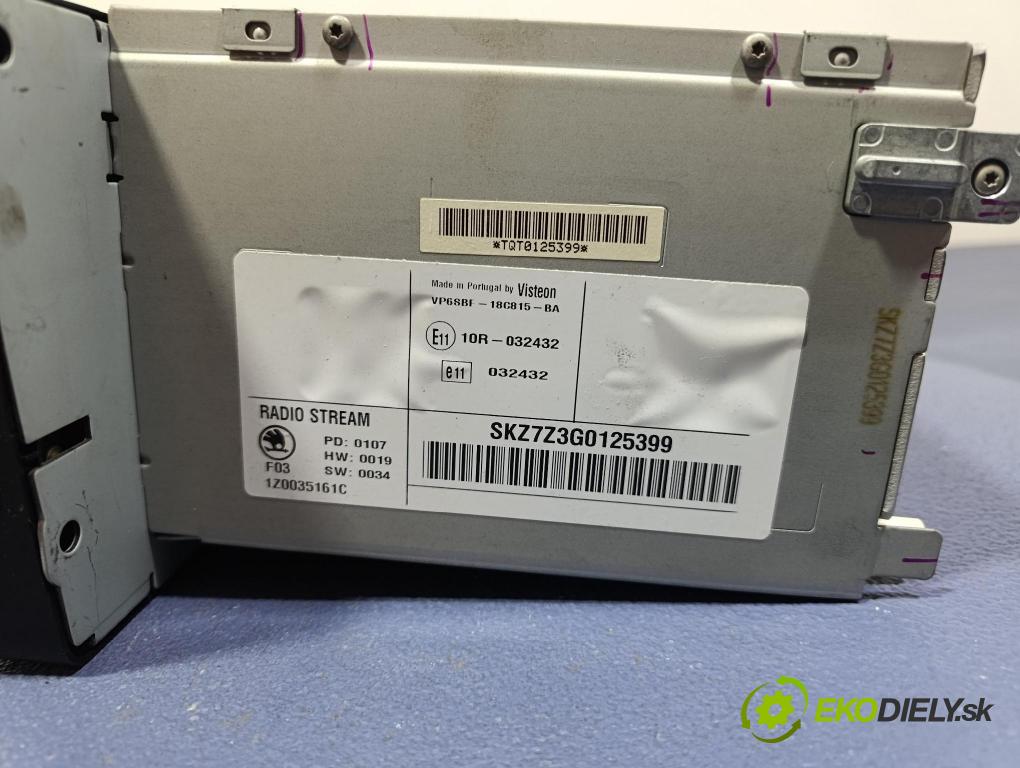 Skoda Octavia 2007 Radio I Navigácia: 1Z0035161C