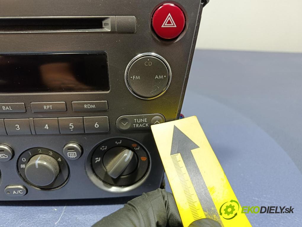 Subaru Legacy 2005 Radio I Navigácia: 86201AG62A