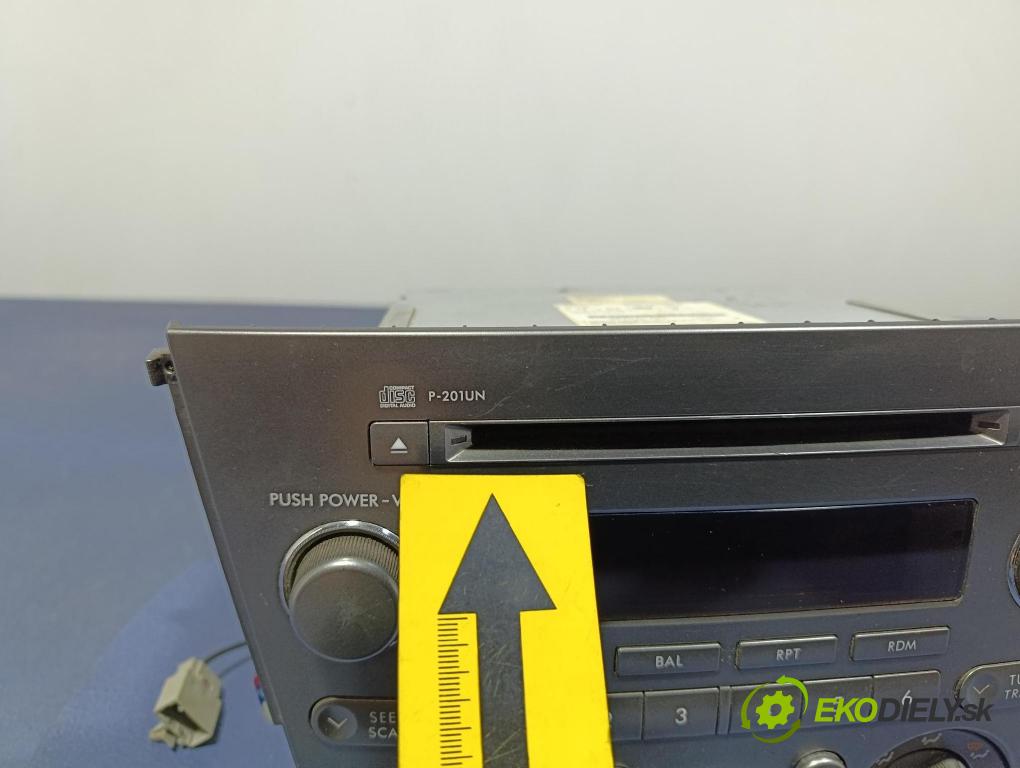 Subaru Legacy 2005 Radio I Navigácia: 86201AG62A