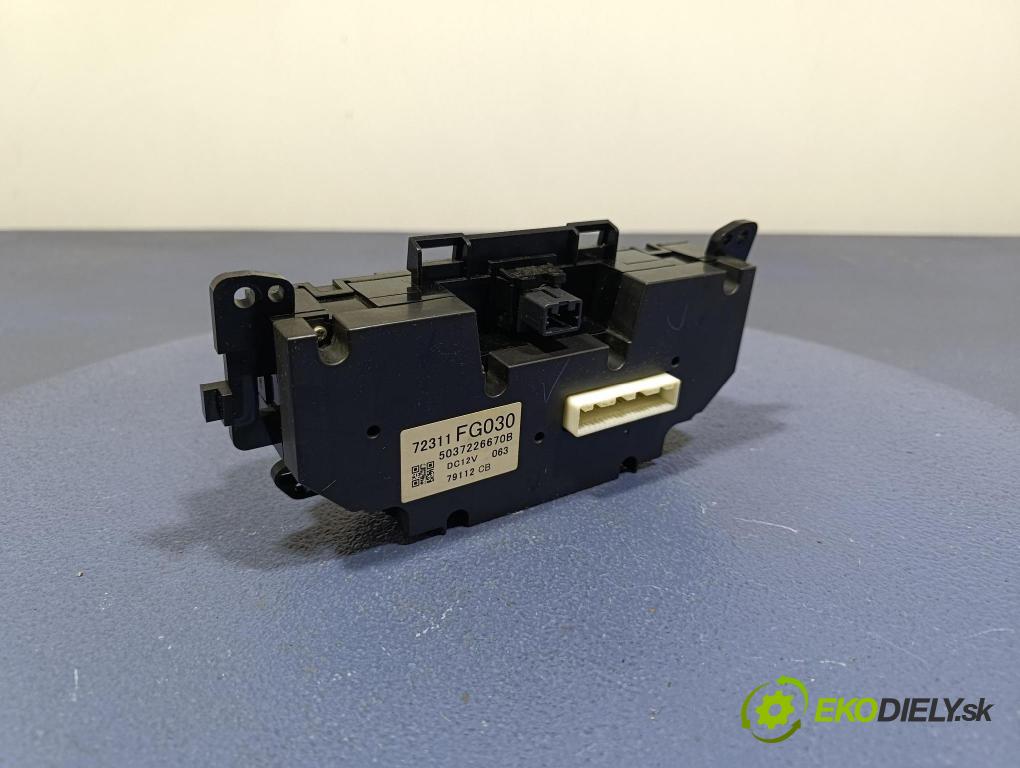 Subaru Impreza 2008 prepínač Klimatizácia: Prúd vzduchu: 72311FG030