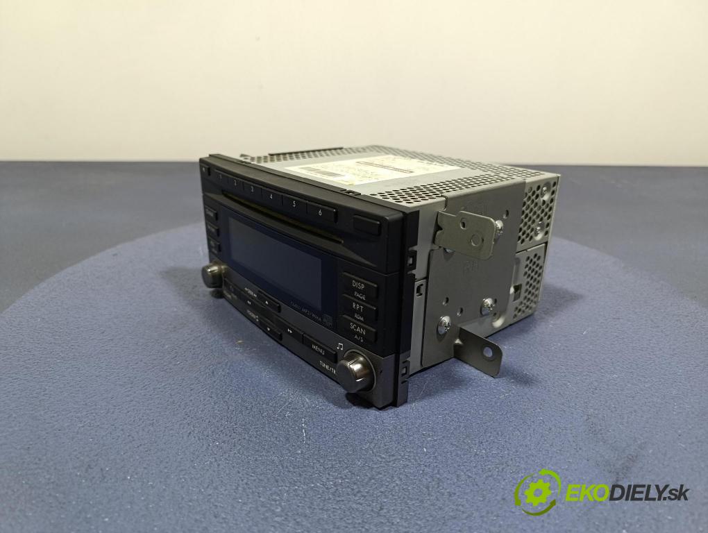 Subaru Impreza 2008 Radio I Navigácia: 86201FG400