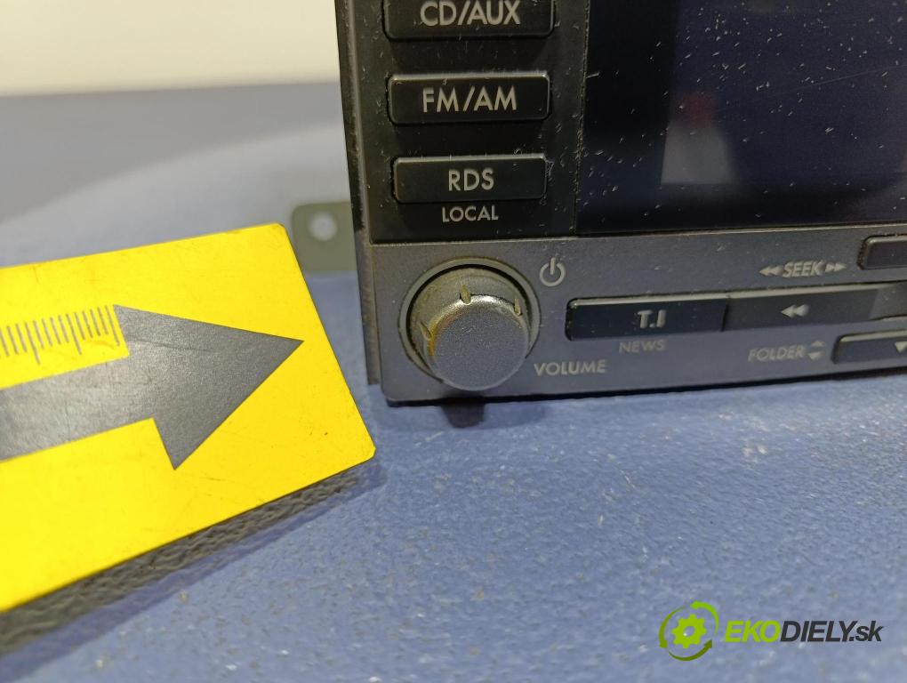 Subaru Impreza 2008 Radio I Navigácia: 86201FG400