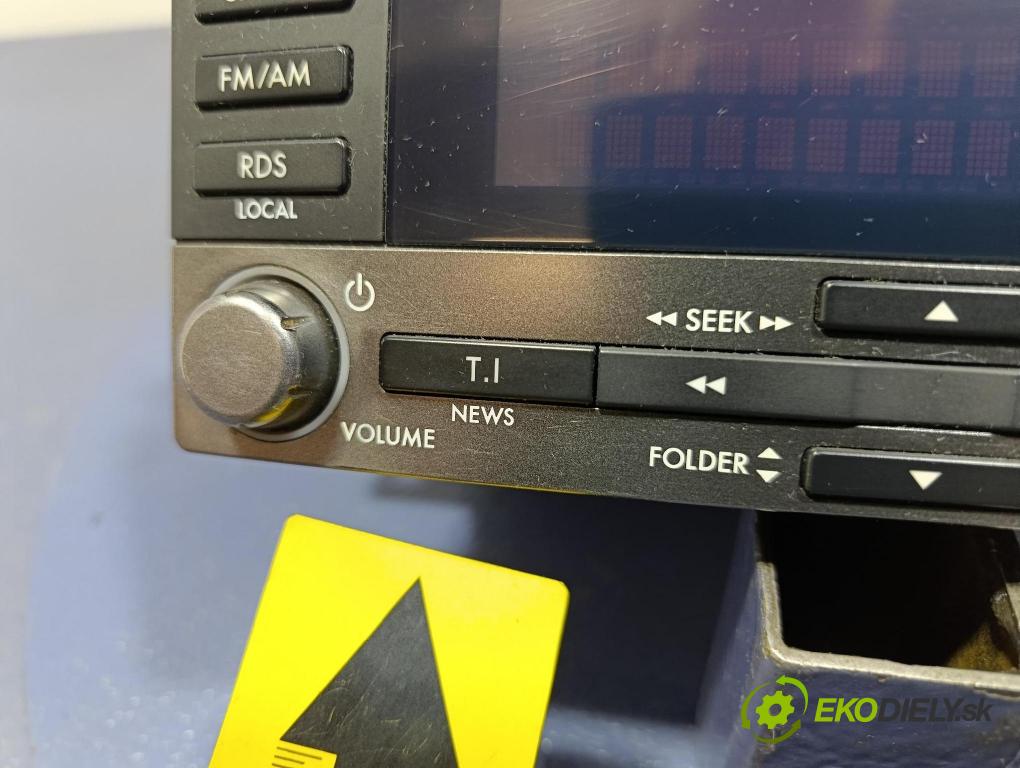 Subaru Impreza 2008 Radio I Navigácia: 86201FG400
