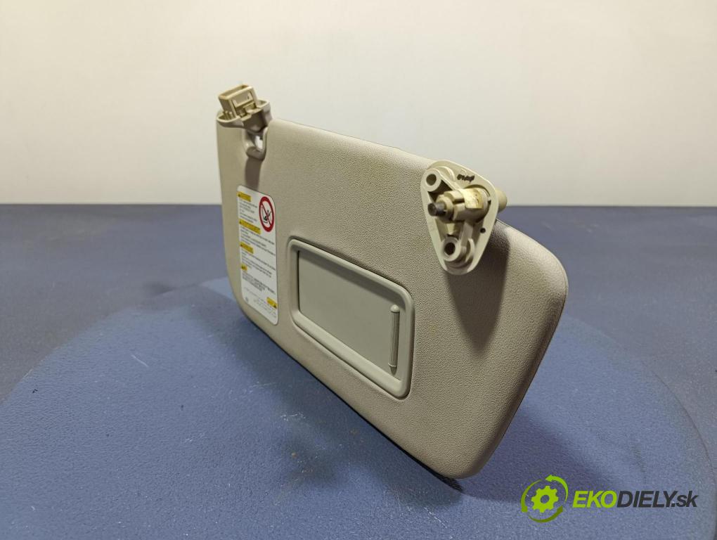 Subaru Impreza 2008 kryt slnečná clona