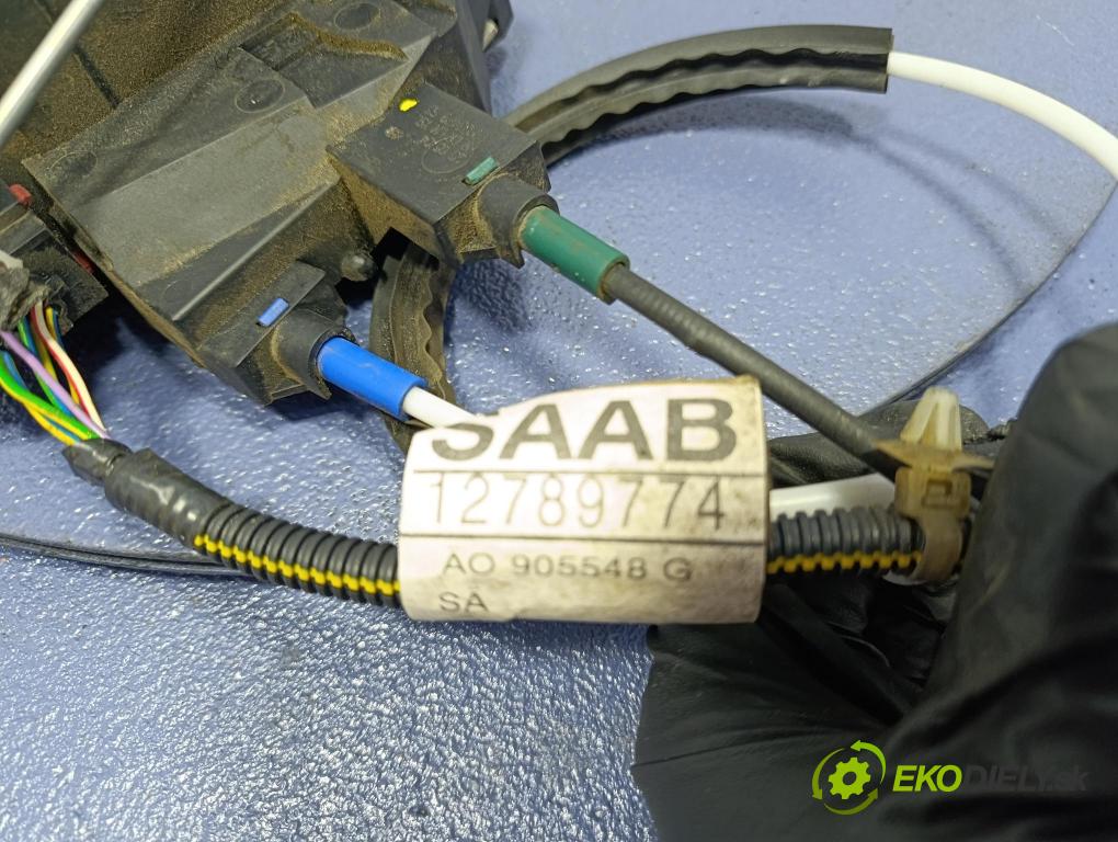 Saab 9-3 2004 zámok dvere zad Vľavo: 12903479