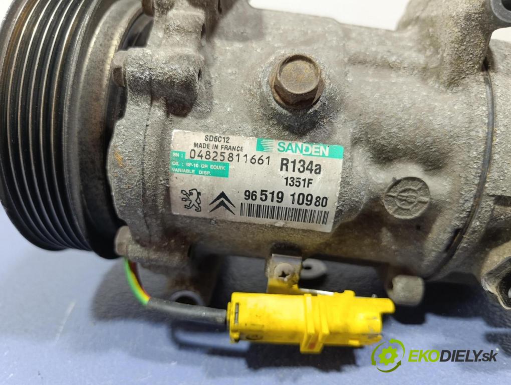 Peugeot 207 2007 Kompresor: Klimatizace: 9651910980