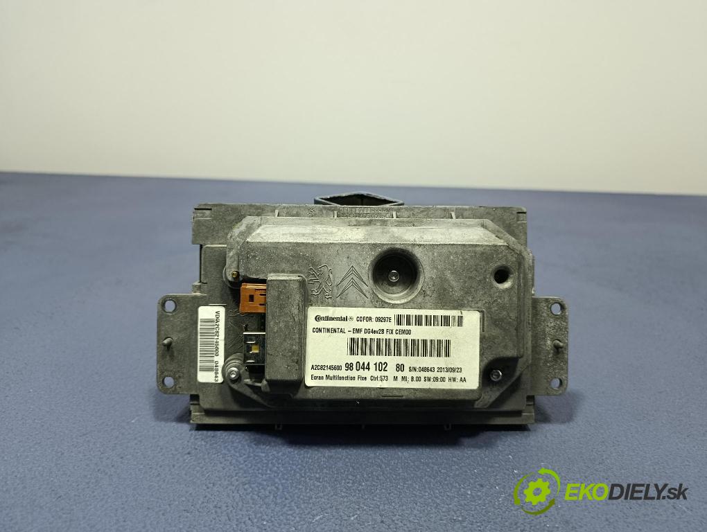 Citroen Ds4 2014 Zobrazit: Rádio: / GPS 9804410280