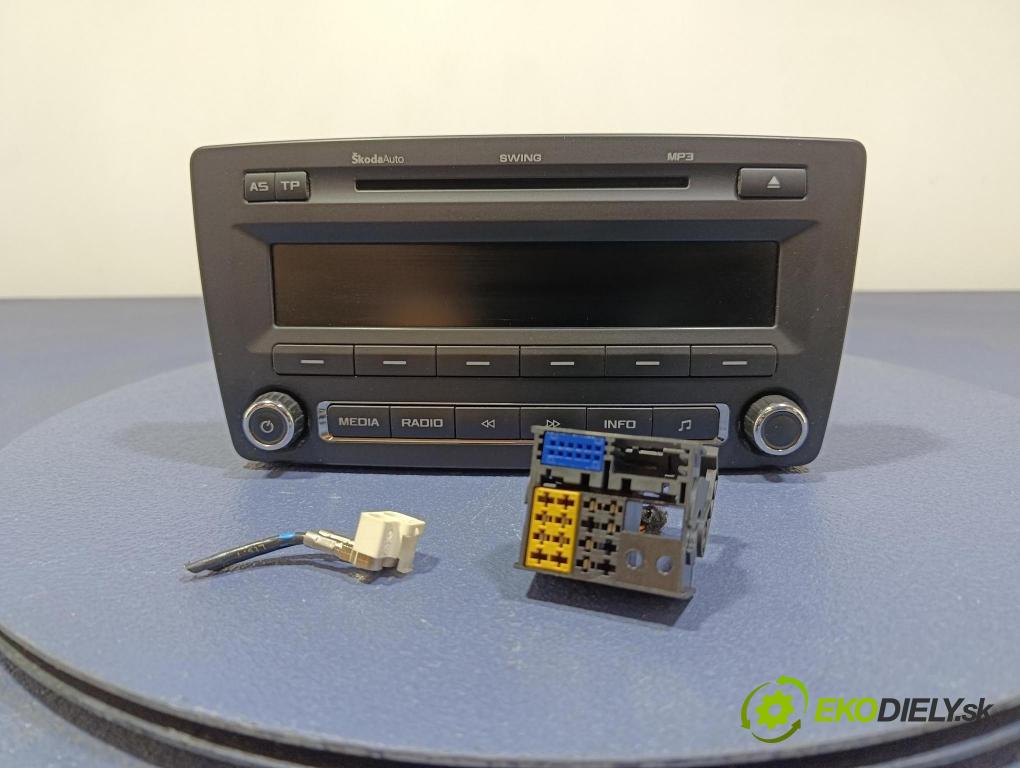 Skoda Yeti 2009 Radio I Navigácia: 1Z0035161G
