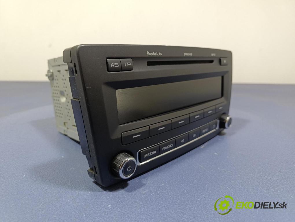 Skoda Yeti 2009 Radio I Navigácia: 1Z0035161G