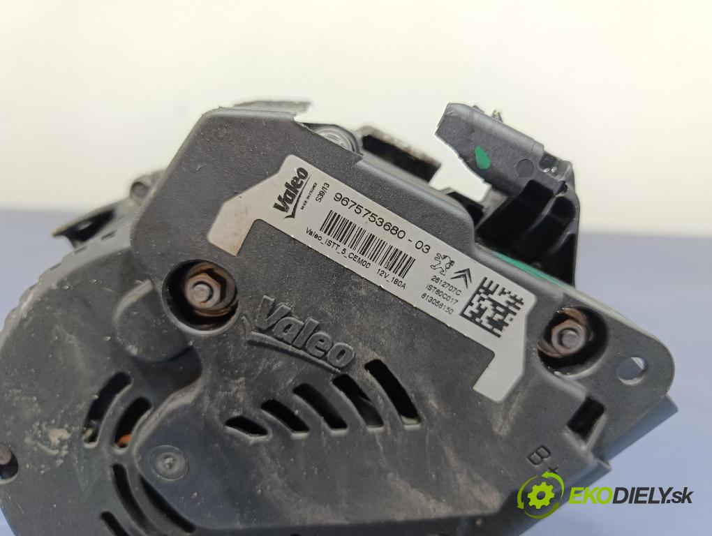 Citroen Ds4 2014 Alternator 9675753680