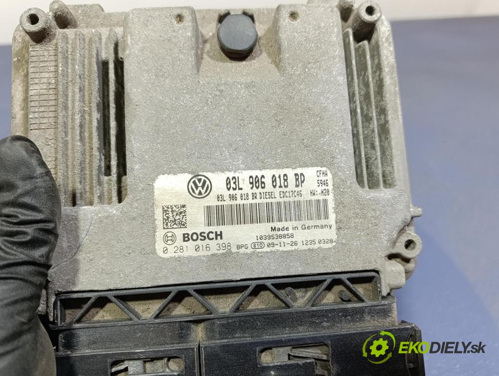 Skoda Yeti 2009 řídící jednotka Motor: 03L906018BP