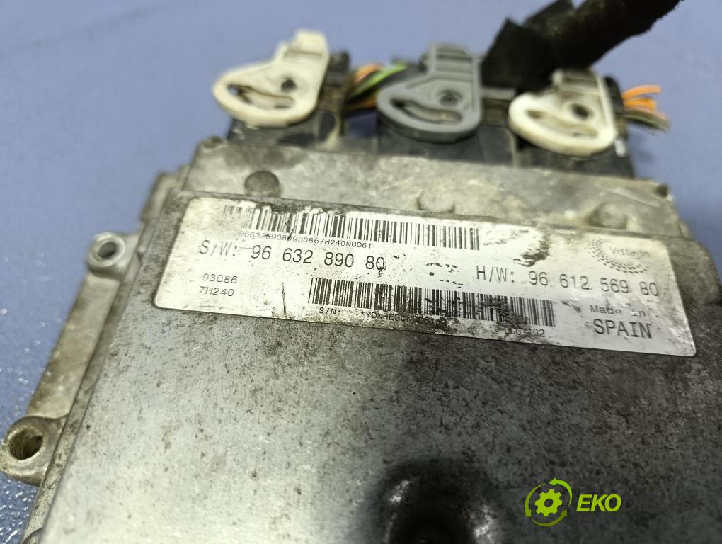 Peugeot Boxer 2007 řídící jednotka Motor: 9663289080