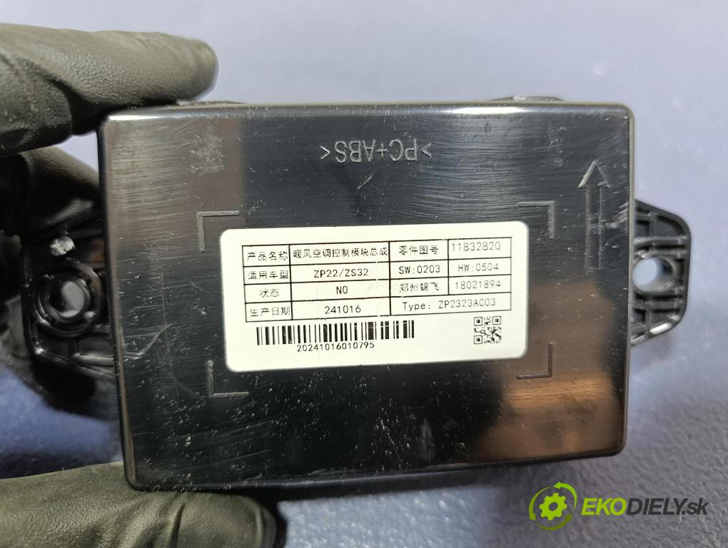 Mg Zs 2024 řídící jednotka 11832820