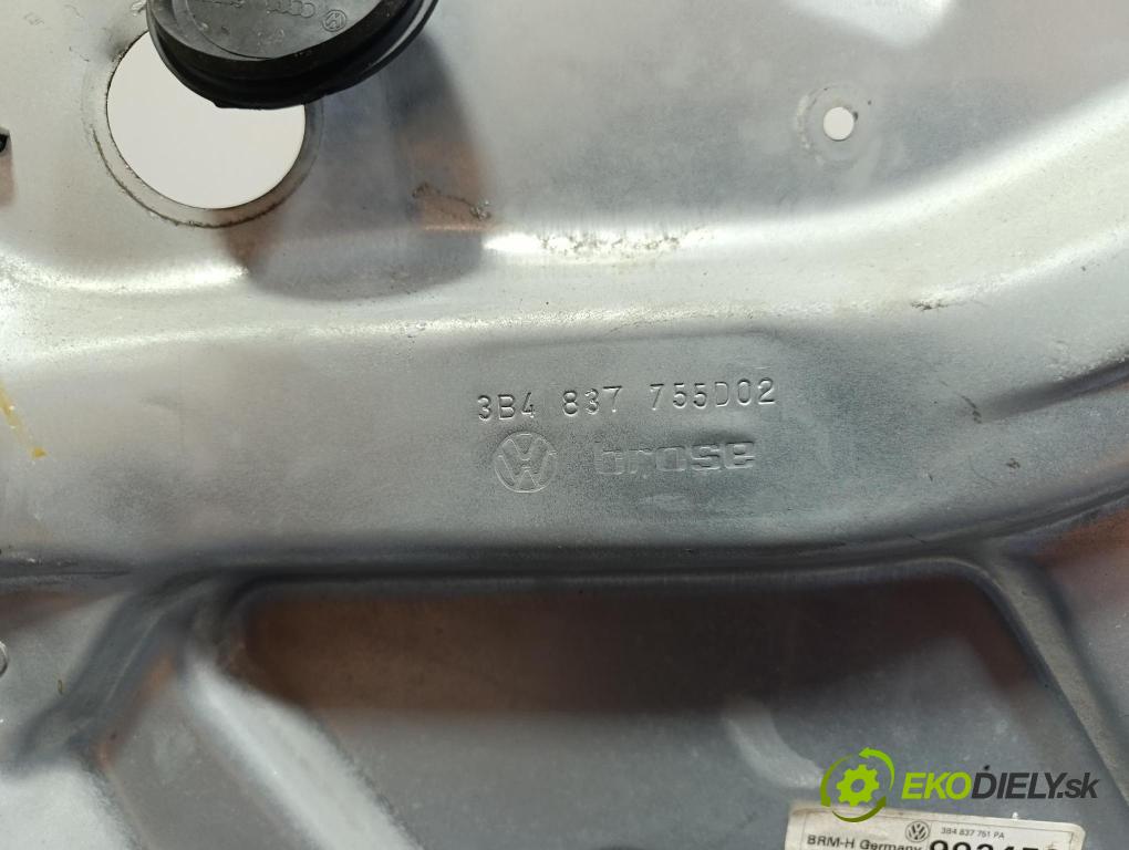 Vw Passat 2005 mechanizmus okna Okná: Predné Vľavo: 3B4837755D