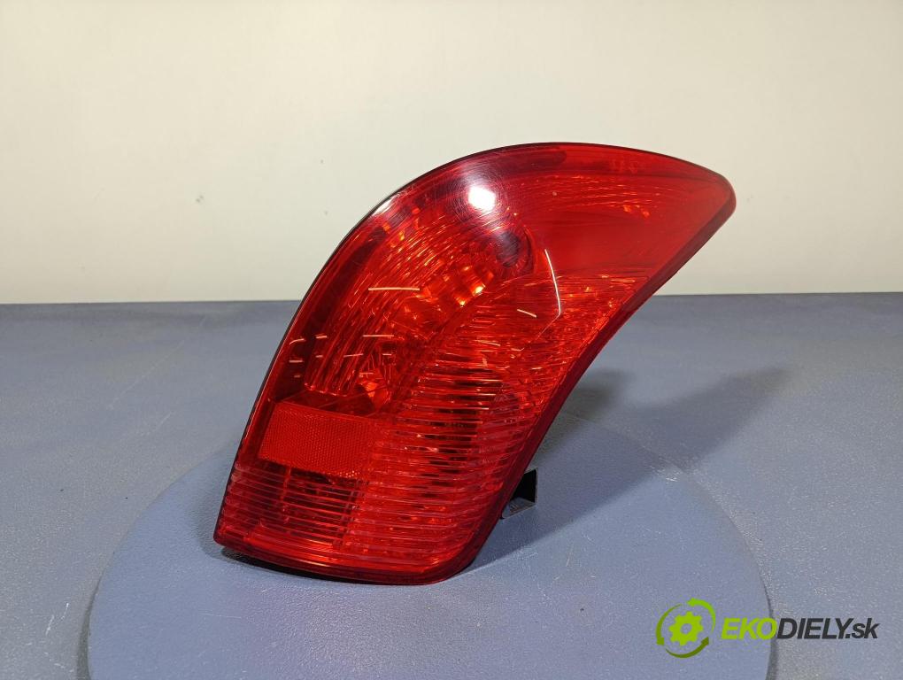 Peugeot 308 2008 svetlo / reflektor zad ľavá Vonkajsia: