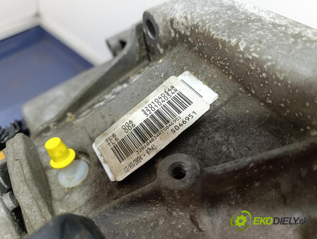 Renault Kangoo 2024 převodovka Ozubené kola: Manualna TL6006