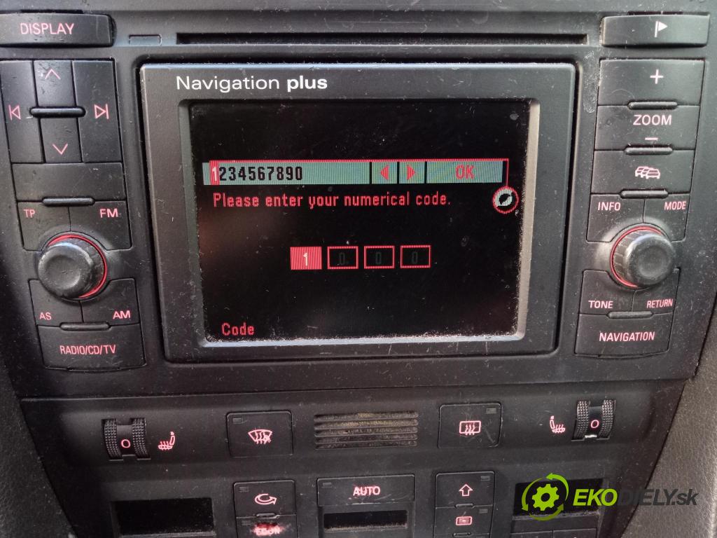 Audi A6 2003 Radio I Navigácia: 4B0035192K