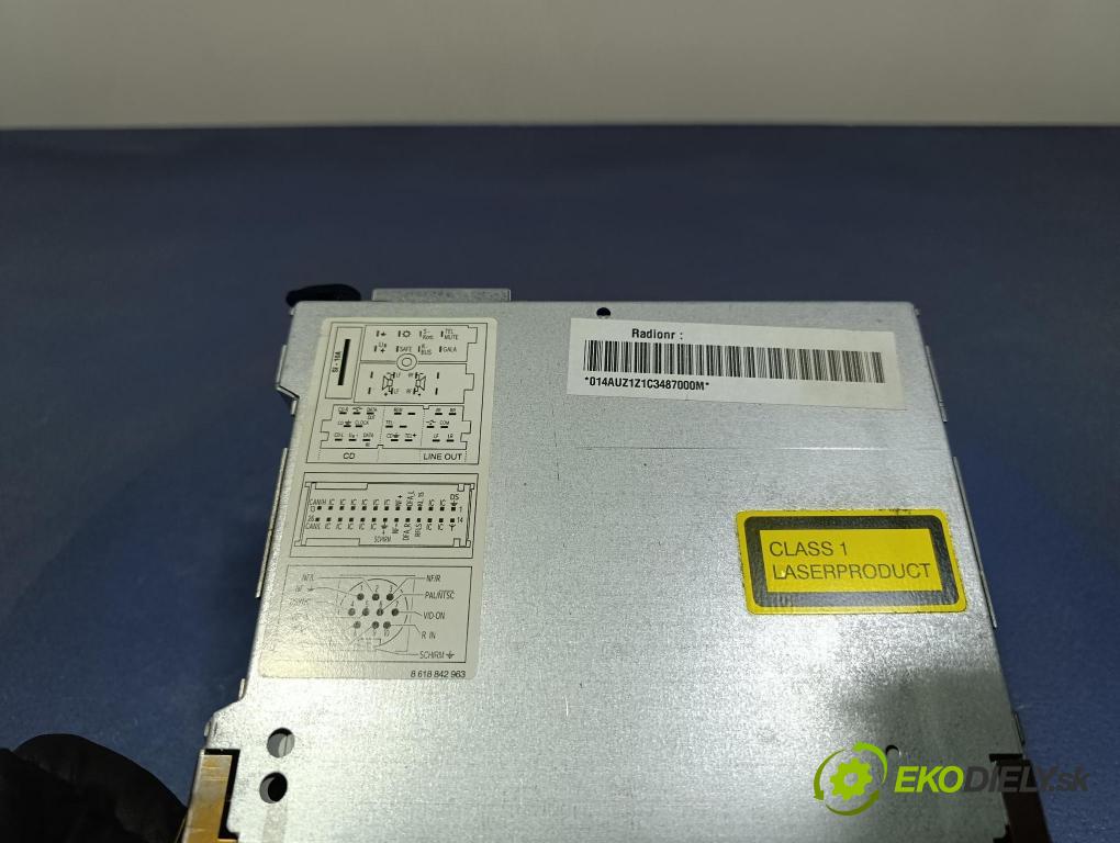 Audi A6 2003 Radio I Navigácia: 4B0035192K