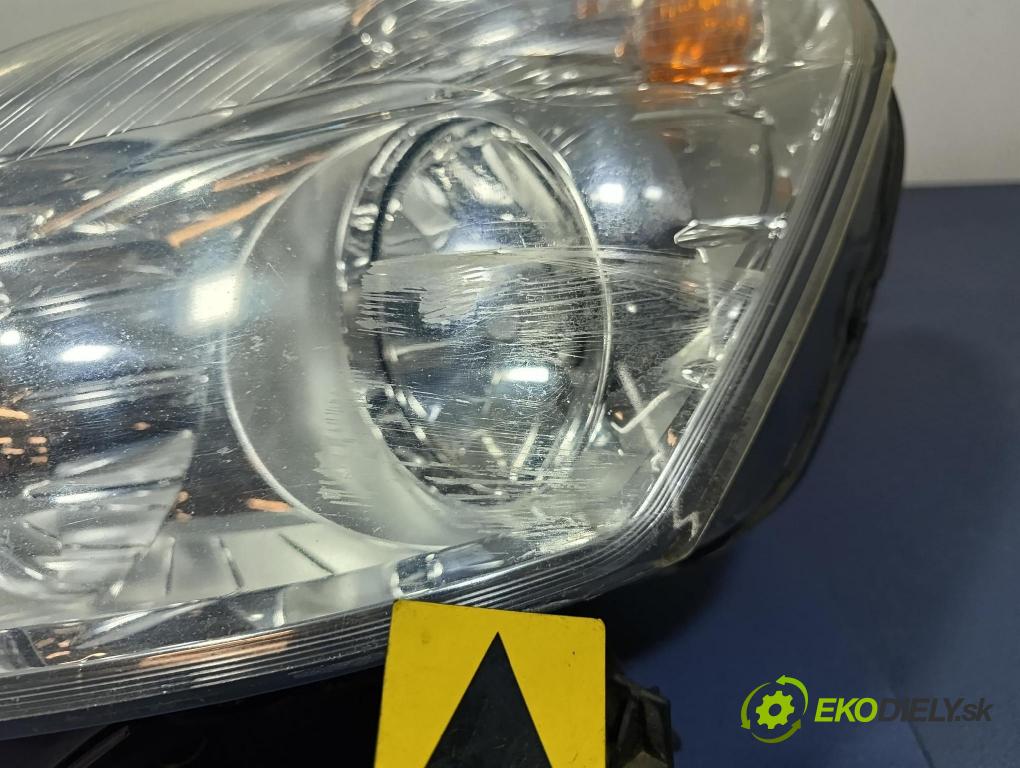 Opel Zafira 2006 Reflektor: Vľavo: 442-1149L