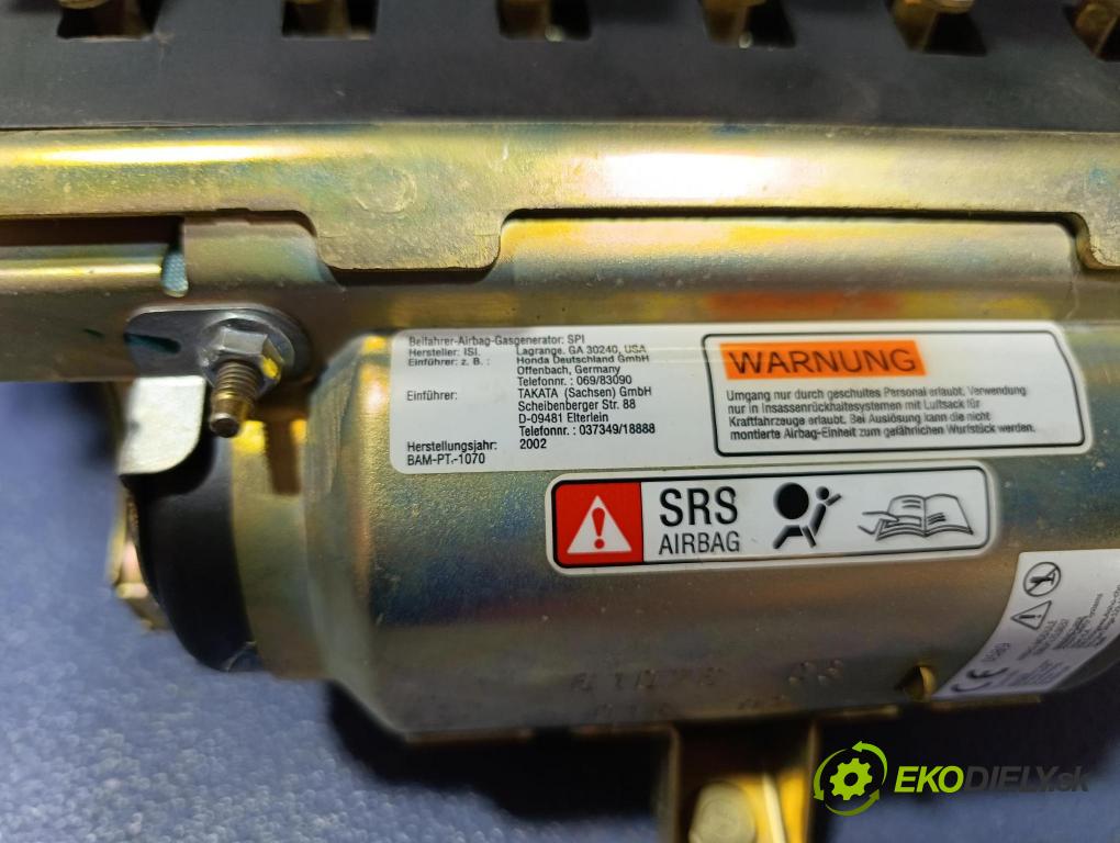 Honda Cr-v 2002 Airbag: Cestující: x 77850-S9A-G800