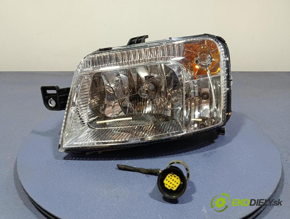 Fiat Panda 2003 Reflektor: Vľavo: 41690748SX