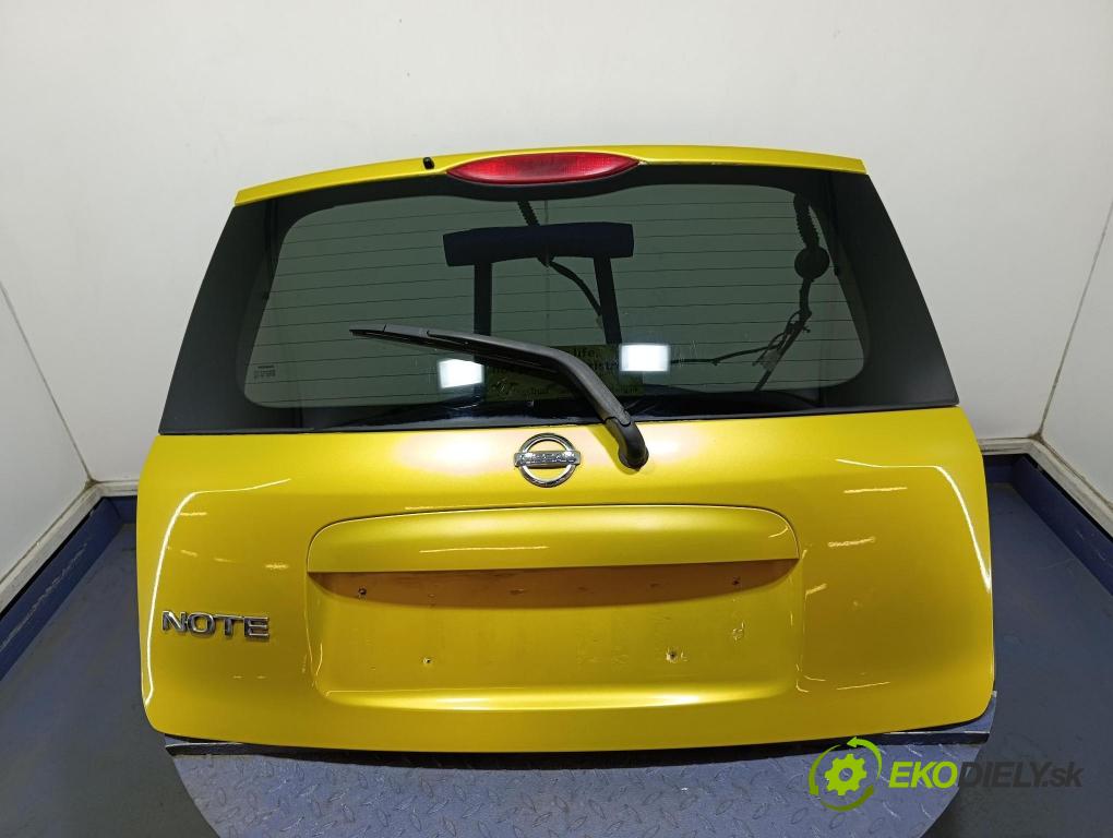 Nissan Note 2006 zadní dveře kufra: kufr