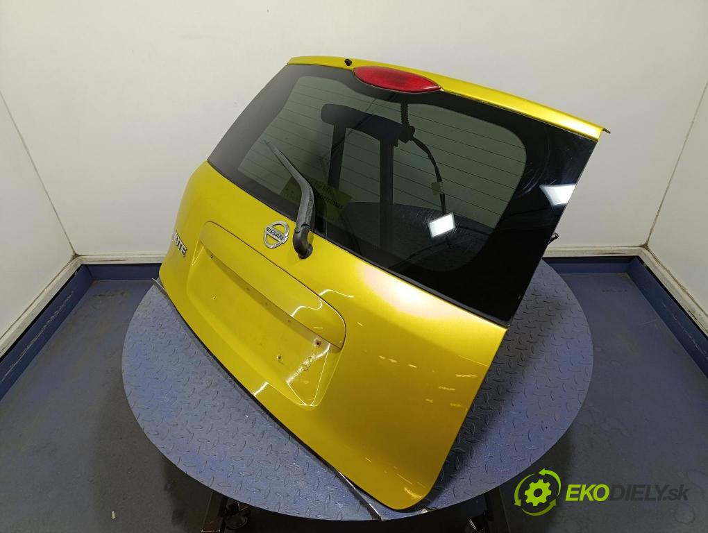 Nissan Note 2006 zadní dveře kufra: kufr