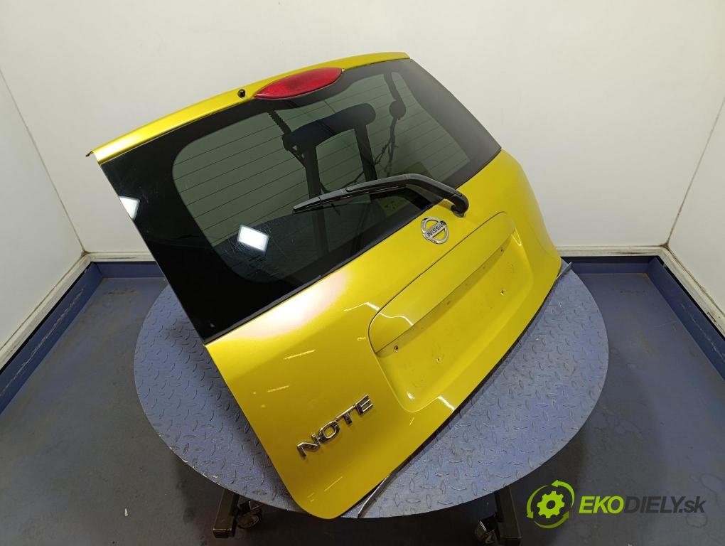 Nissan Note 2006 zadní dveře kufra: kufr