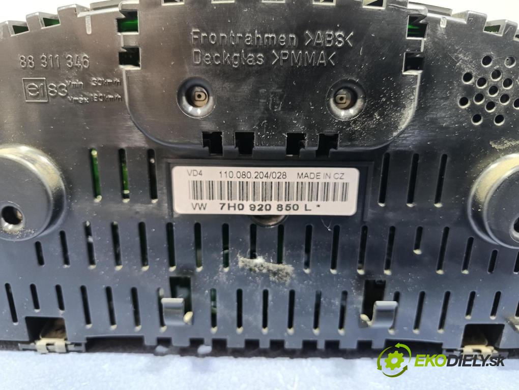 Vw Transporter 2004 prístrojovka/ budíky 7H0920850L