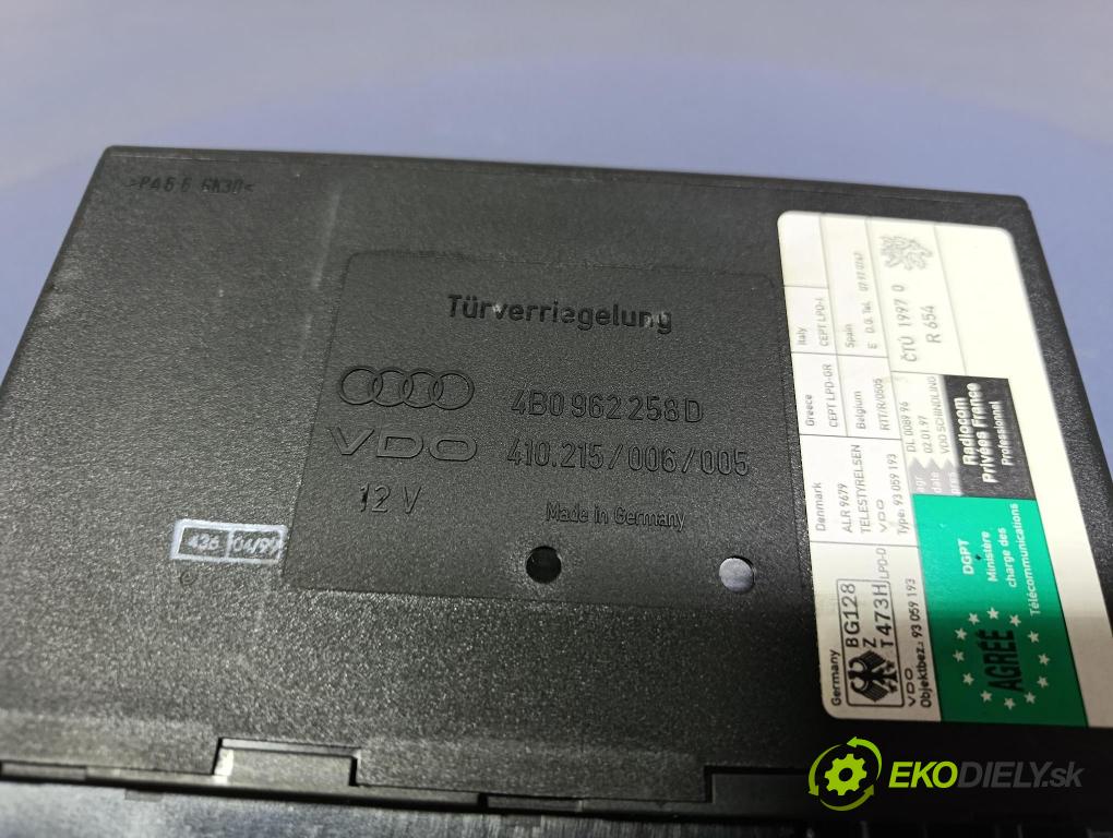 Audi A6 1999 riadiaca jednotka Komfortu 4B0962258D