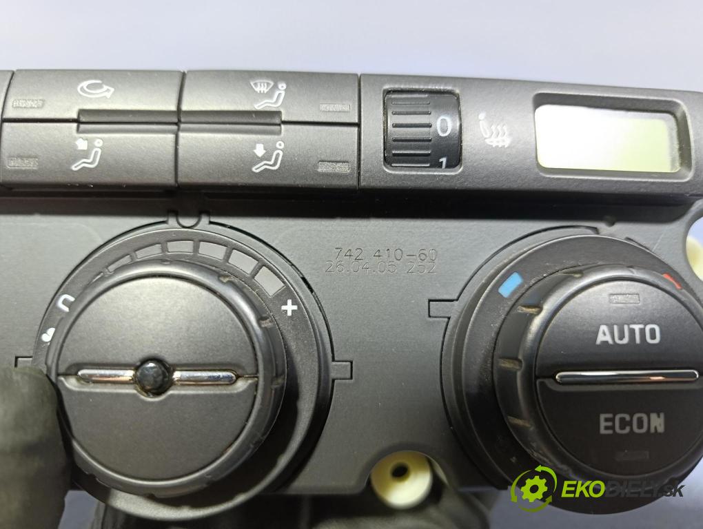 Skoda Octavia 2005 prepínač Klimatizácia: Prúd vzduchu: 74241060